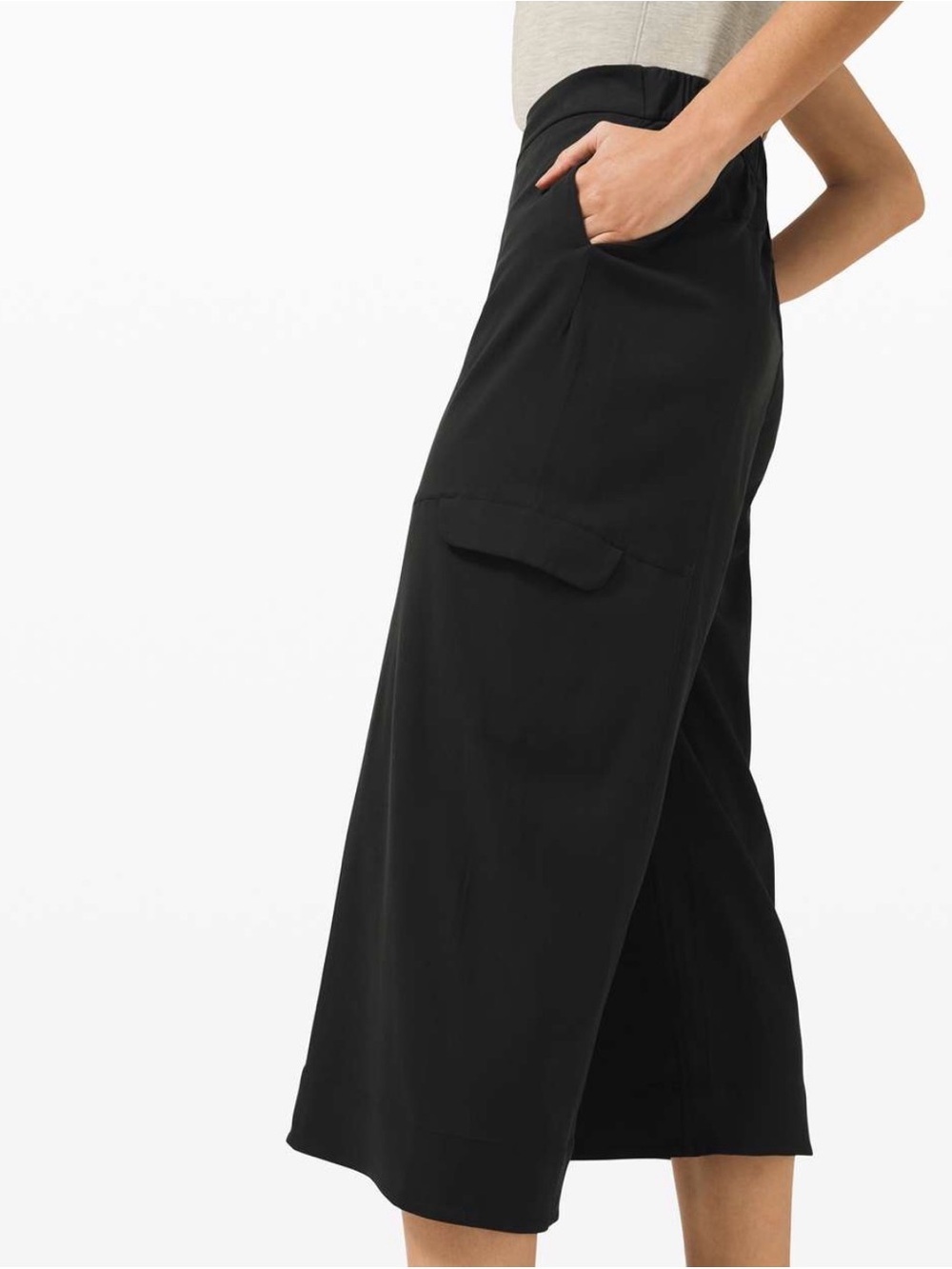 Lululemon Metropolis Maven High-Rise Crop Pants Black Size 8 NWT - Picture 3 of 7